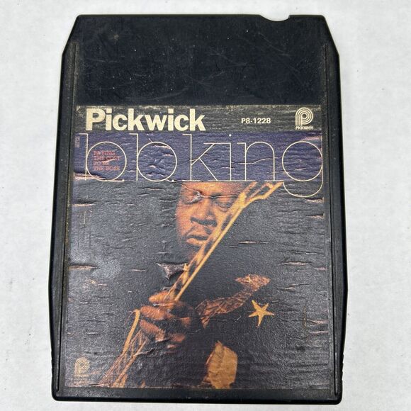 Other - Untested B.B. King Paying The Cost To Be The Boss 8-Track Tape May Not Play Work